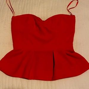 BCBGMaxazria strapless corset